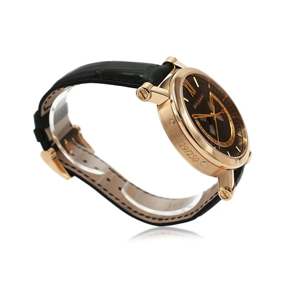 used Bvlgari Sotirio Annual Calendar 42mm 18ct Rose Gold Watch - Model SBP42GAC