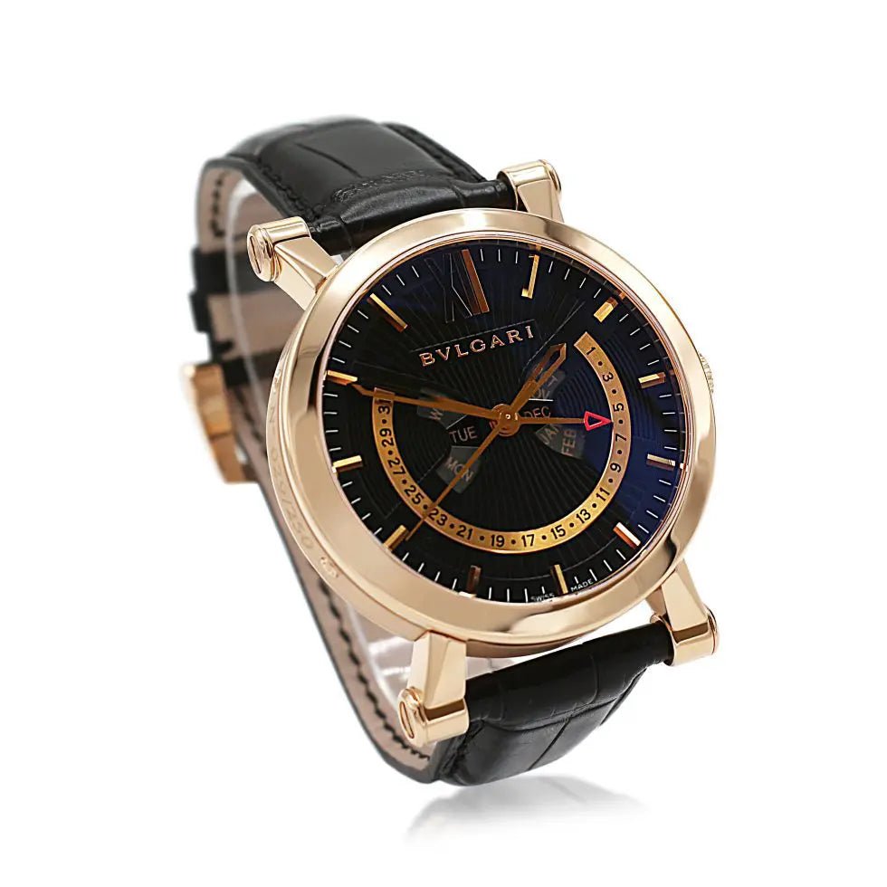 used Bvlgari Sotirio Annual Calendar 42mm 18ct Rose Gold Watch - Model SBP42GAC