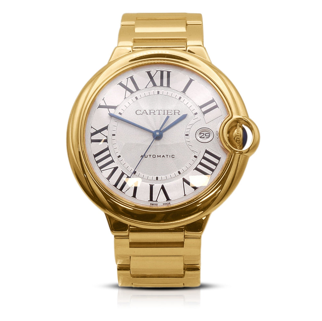 used Cartier Ballon Bleu 18ct 42mm Automatic Bracelet Watch - Ref: 2998
