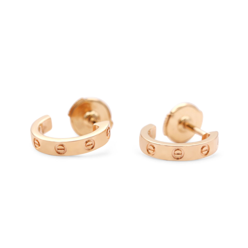 used Cartier Love Earrings - 18ct Yellow Gold