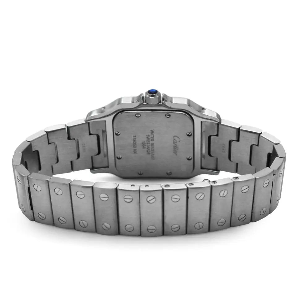 used Cartier Santos Galbee Stainless Steel Quartz Date Watch