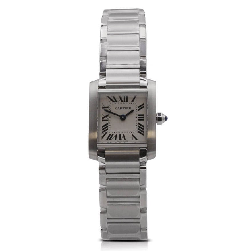 used Cartier Tank Francaise, Small Model, Quartz Watch - W51008Q3