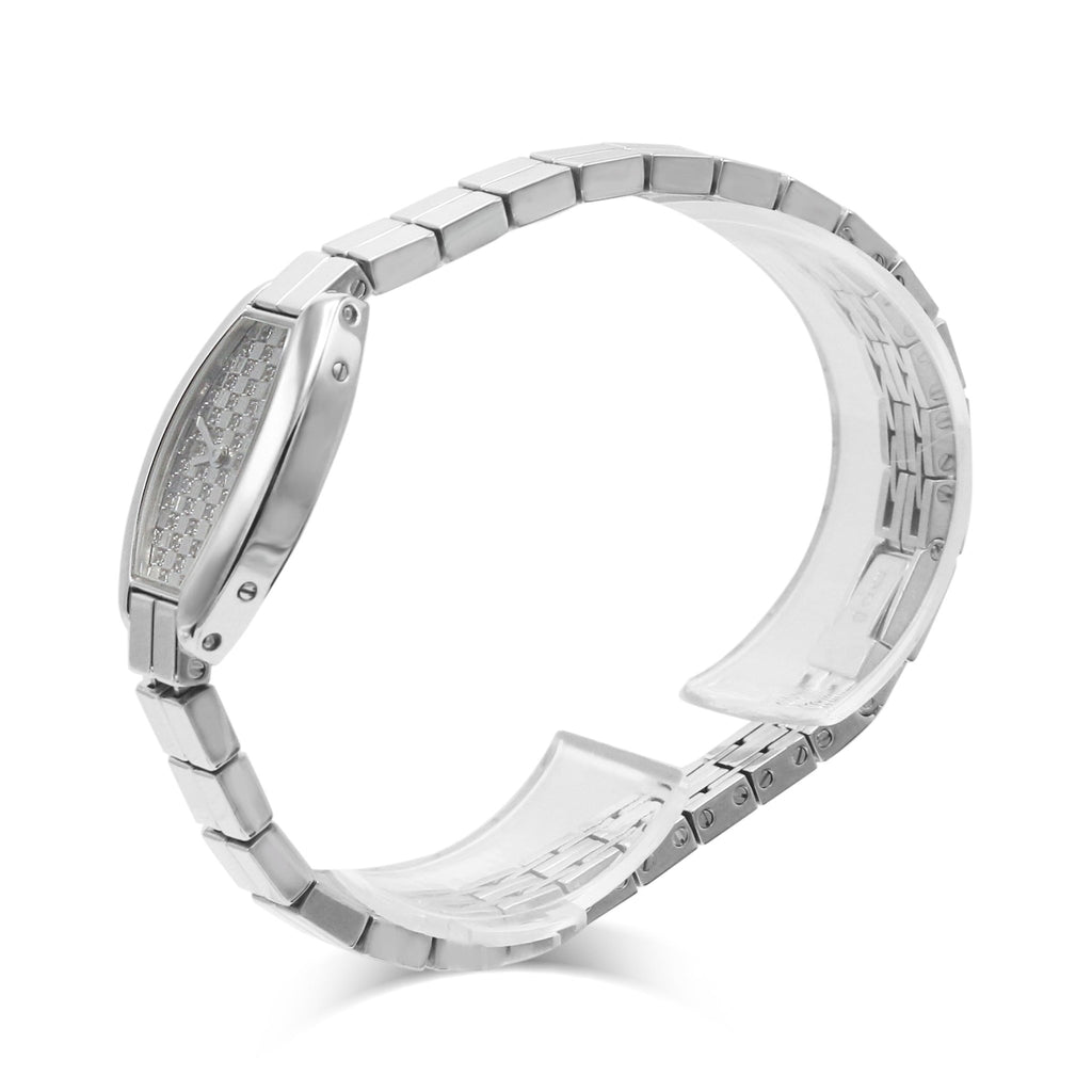 used Cartier Tonneau 18ct Mini Bracelet Diamond Dial Watch - Ref: 2545