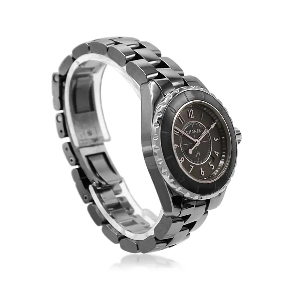 used Chanel J12 33mm Titanium & Ceramic Quartz Watch - Model H2978