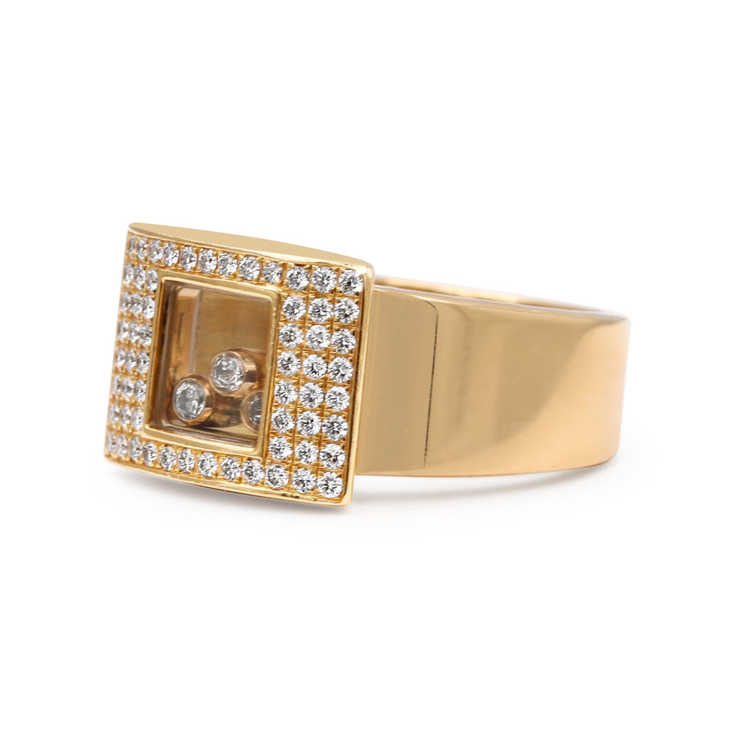 used Chopard Happy Curves Ring Ref 82/3180 - 18ct Yellow Gold