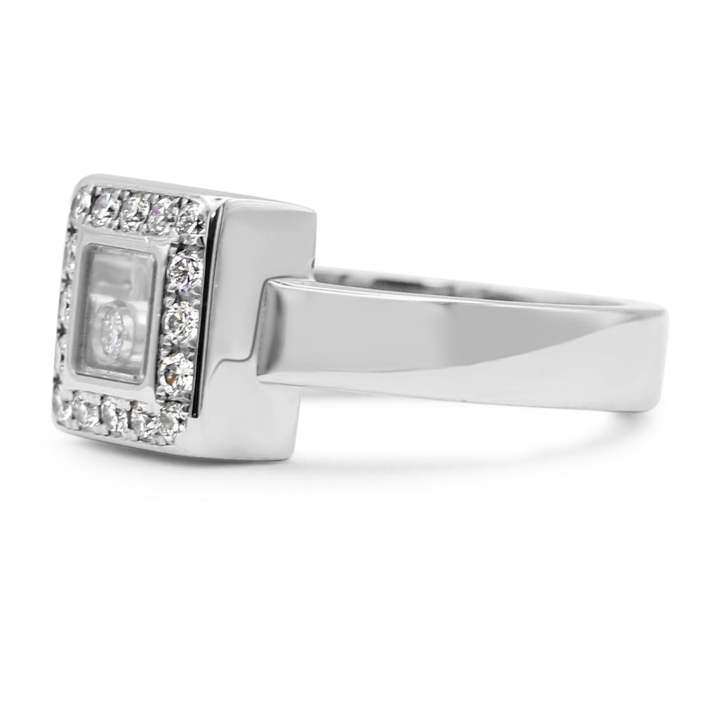 used Chopard Happy Diamonds Square Ring