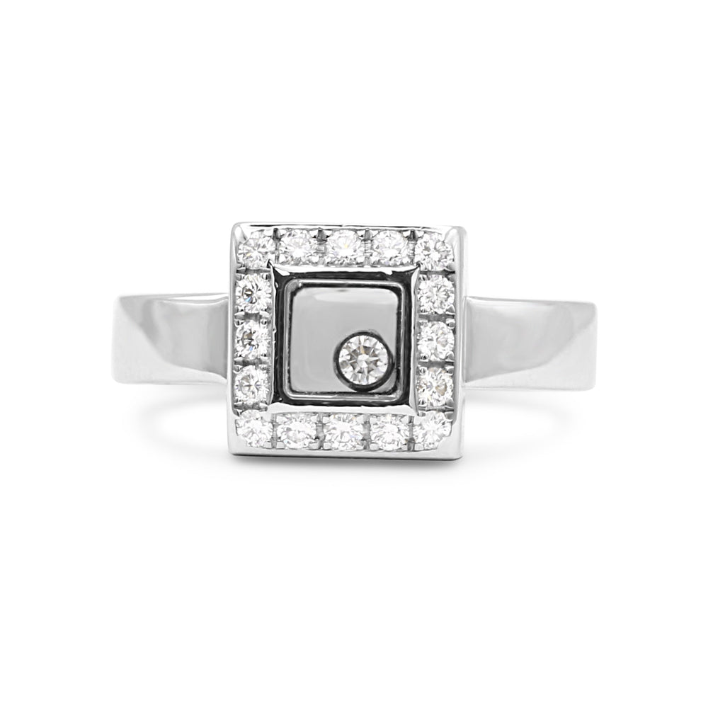 used Chopard Happy Diamonds Square Ring