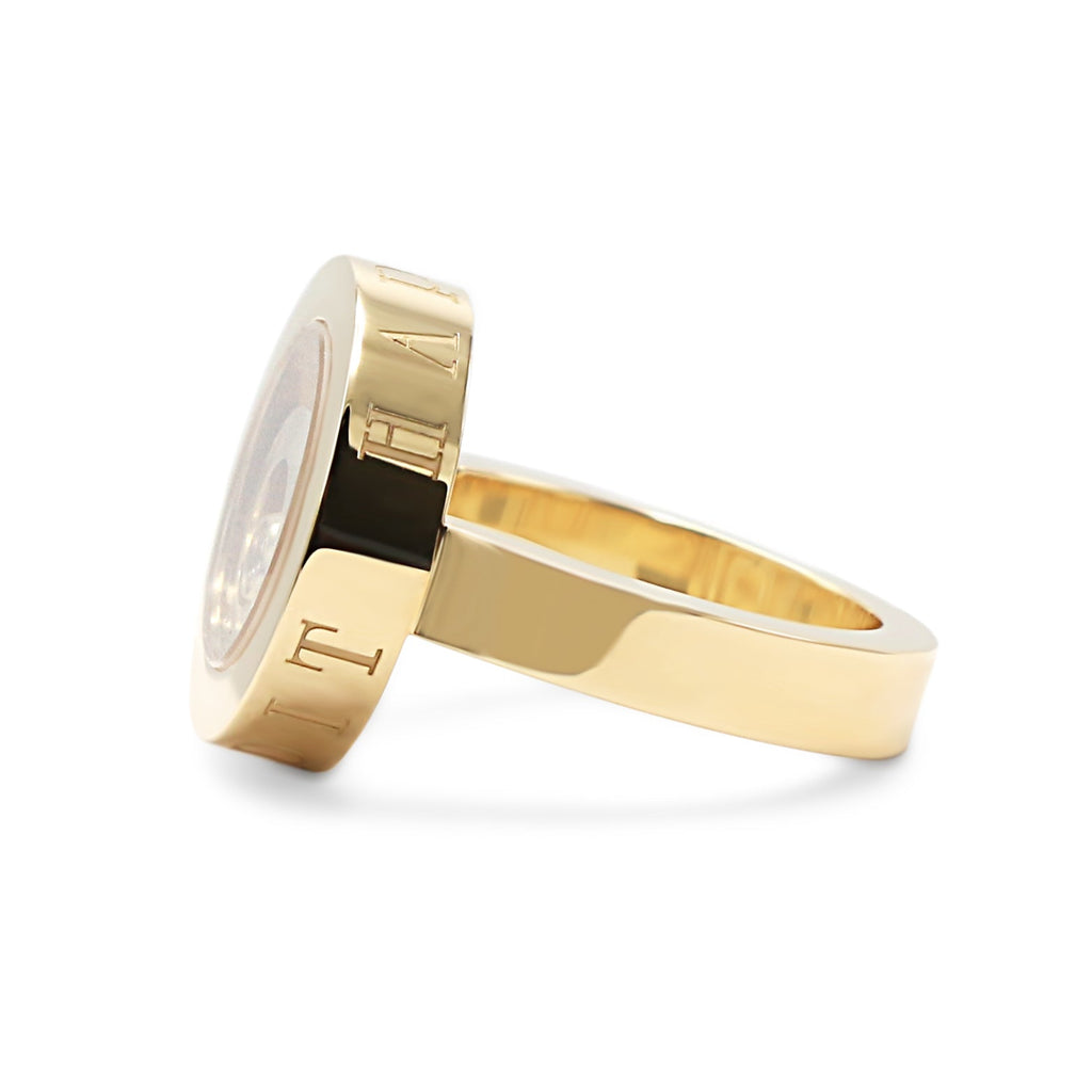 used Chopard Happy Spirit Yellow Gold & Diamond Ring