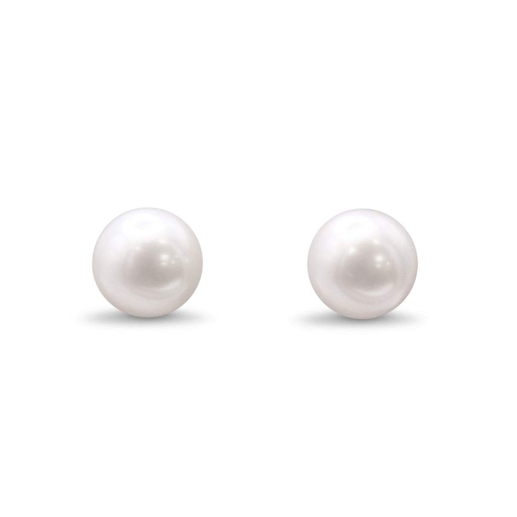 used Cultured Pearl studs - 18ct White Gold