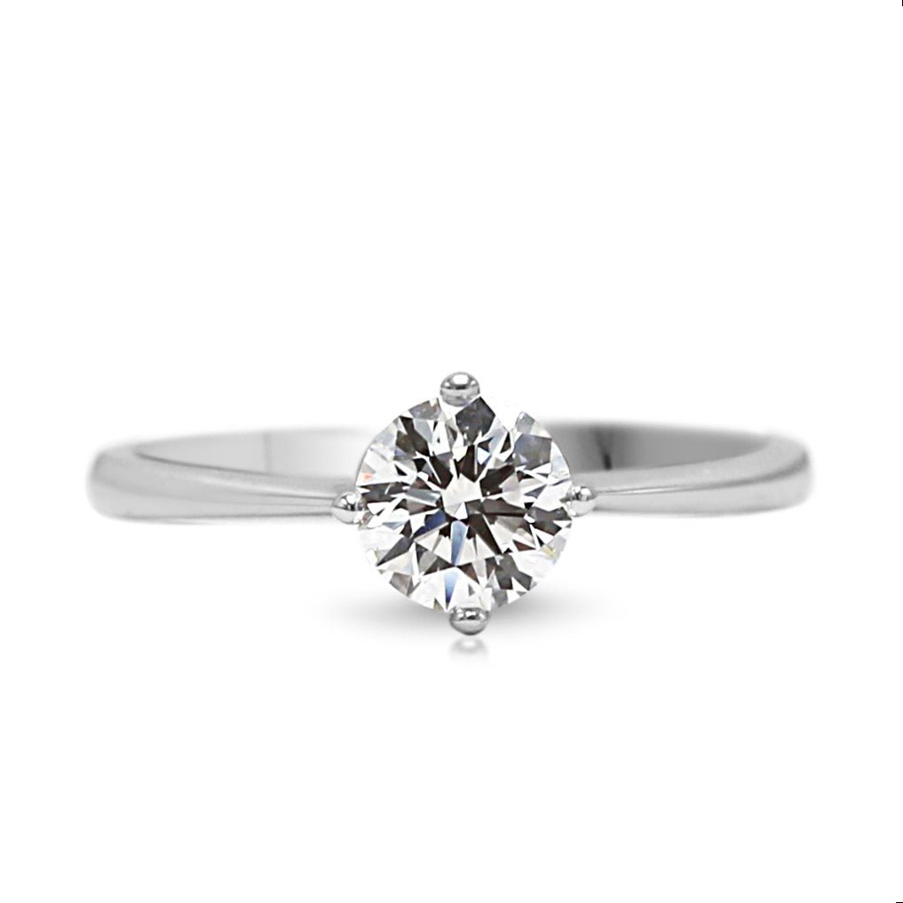 used GIA Certificated 0.50ct Solitaire Diamond Ring