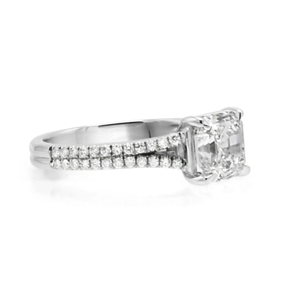 used GIA Certified 2.08ct Diamond Ring in Platinum