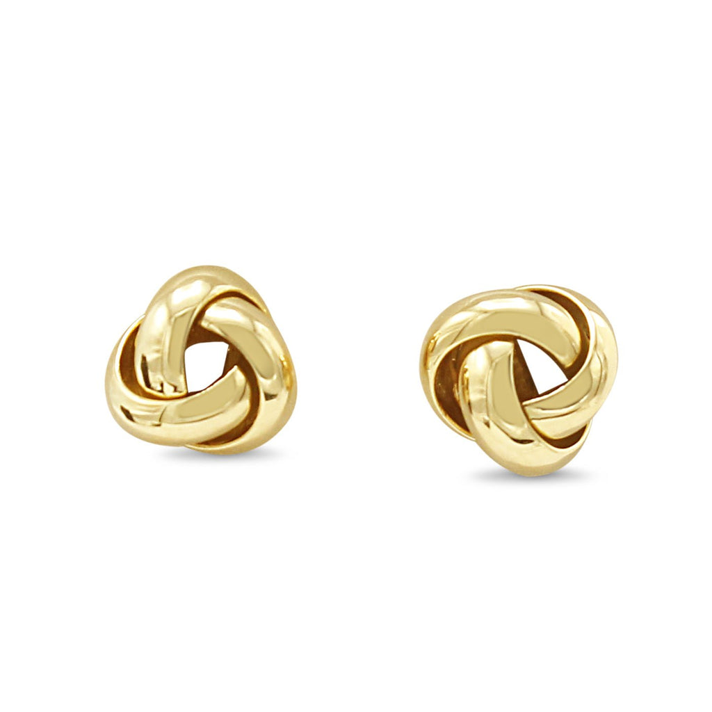 used Knot Earrings - 18ct Yellow Gold