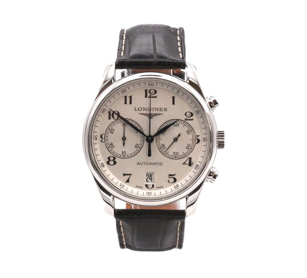 used Longines Master Collection 40mm Chronograph Automatic Watch - Model L2.629.4.78.3