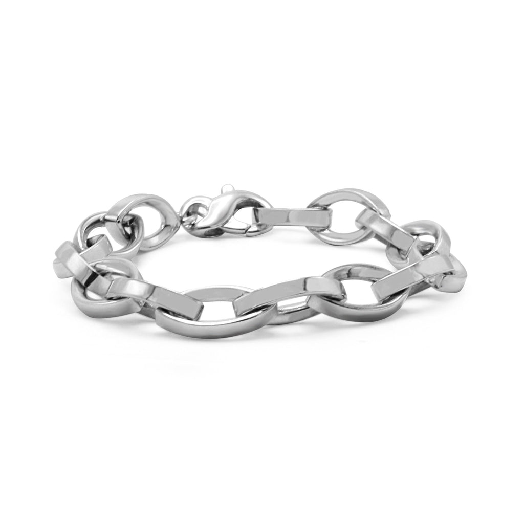 used Marquise 7.5" Link Bracelet - Sterling Silver