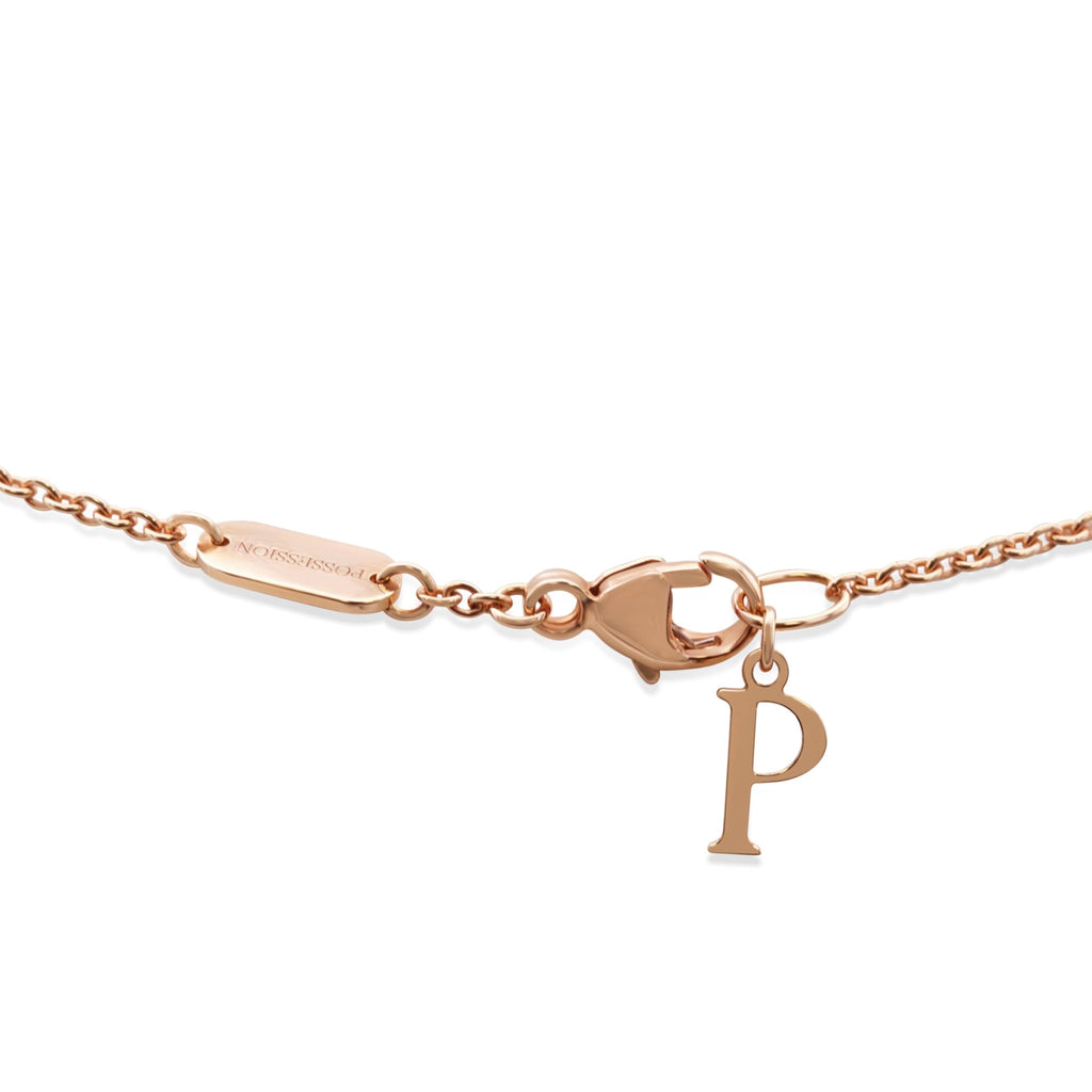 used Piaget Rose Gold, Diamond & Malachite Possession Pendant Necklace