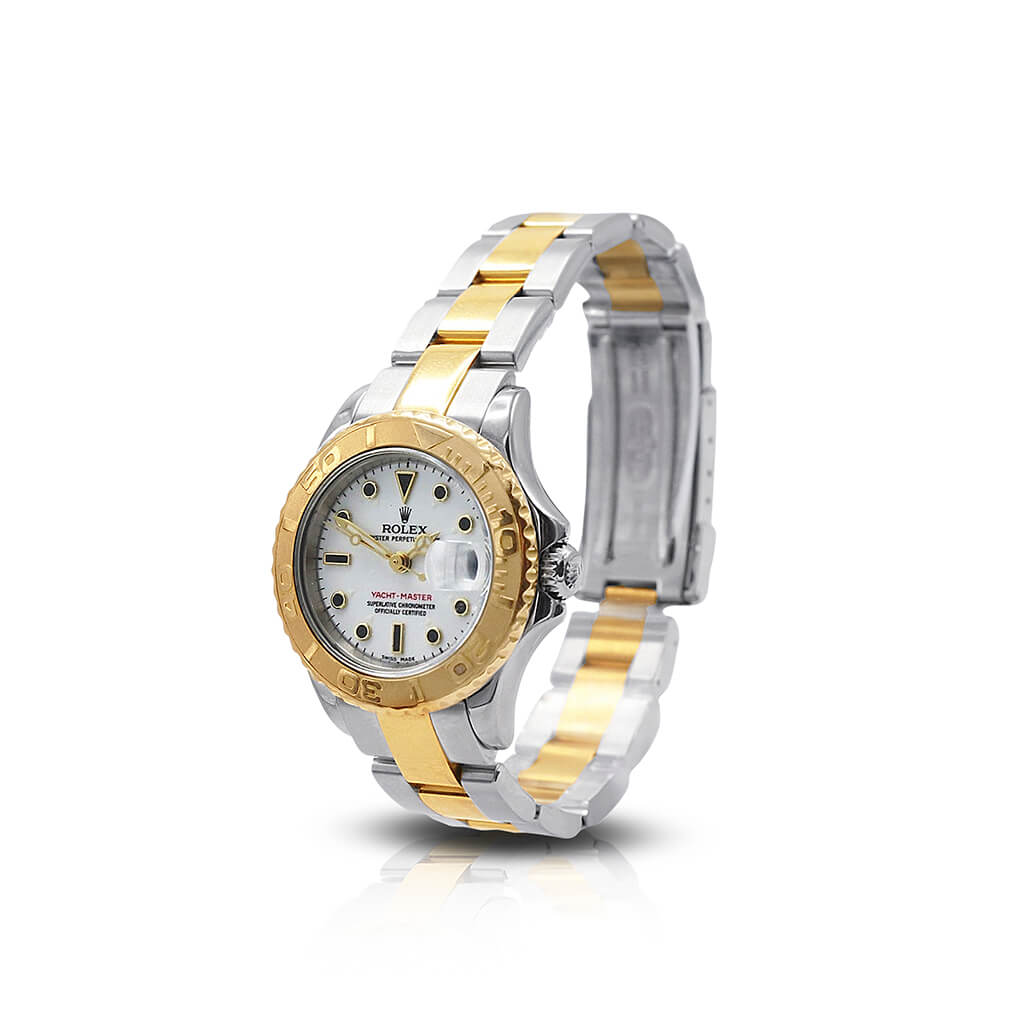 used Rolex 29mm Ladies Yacht Master Steel and Gold Ref: 169623