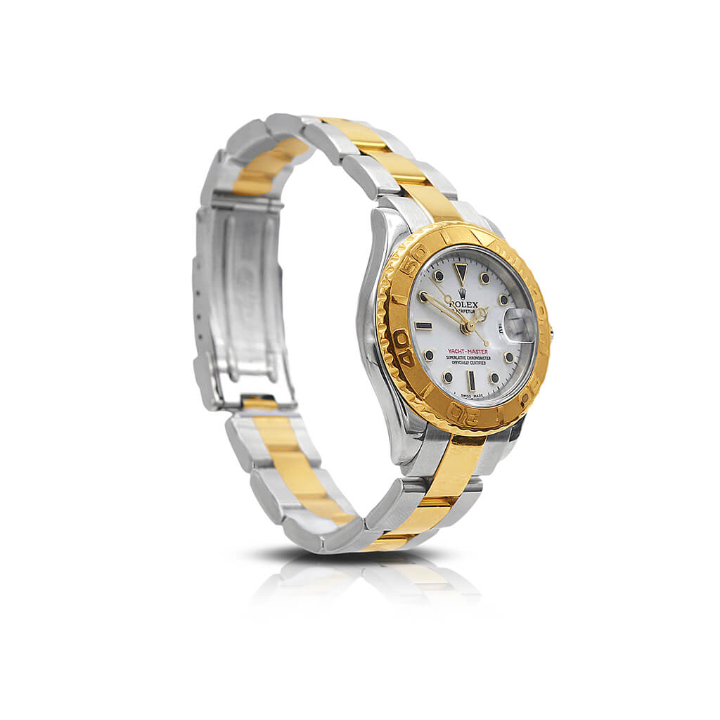 used Rolex 29mm Ladies Yacht Master Steel and Gold Ref: 169623