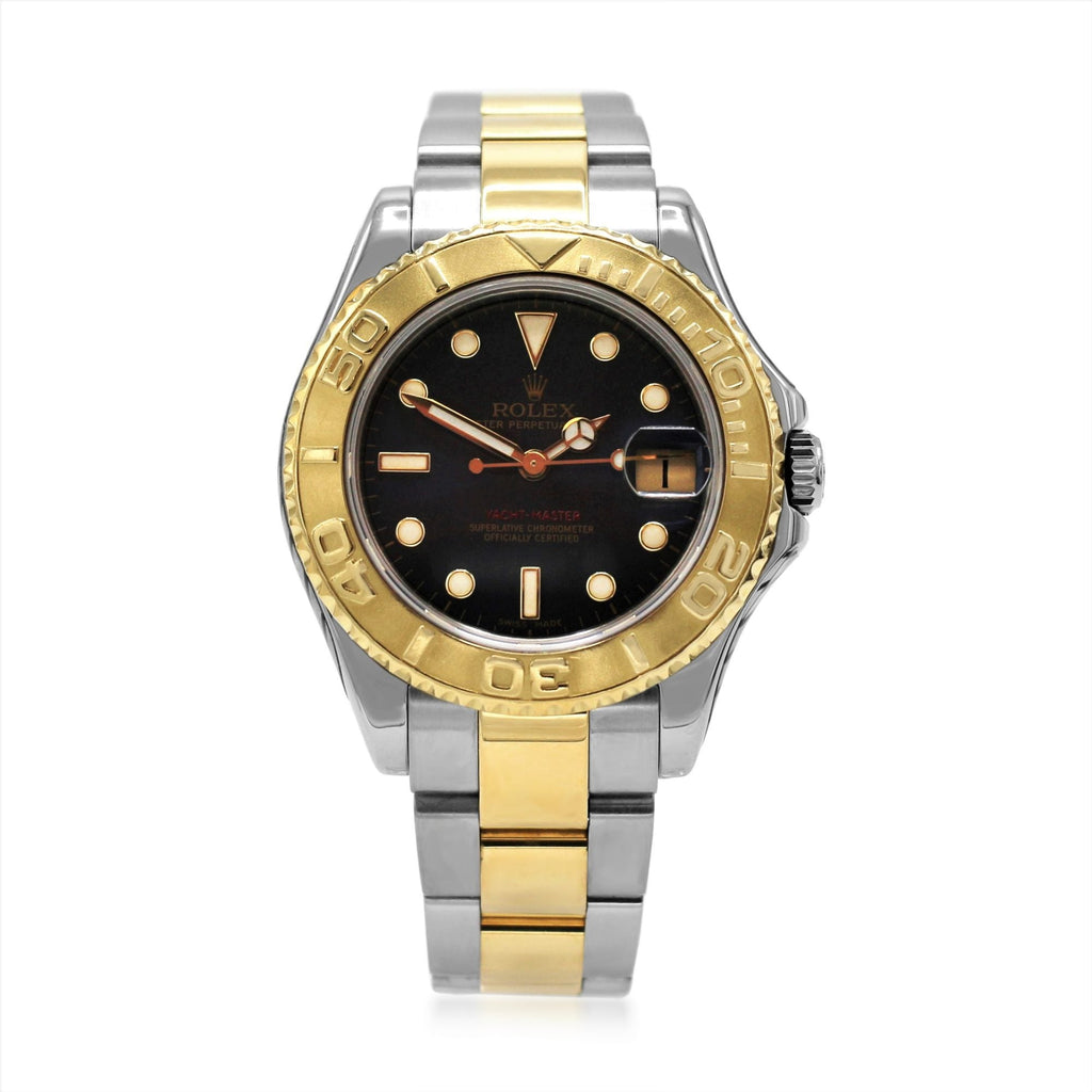 used Rolex 35mm Steel & 18ct Yellow Gold Yachtmaster