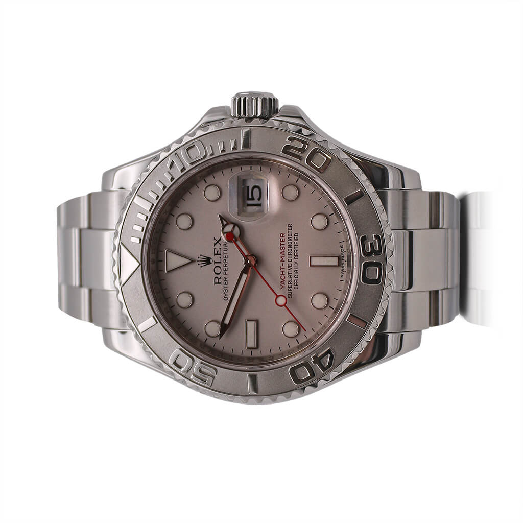 used Rolex 40mm Yachtmaster - Oystersteel & Patinum Ref: 16622