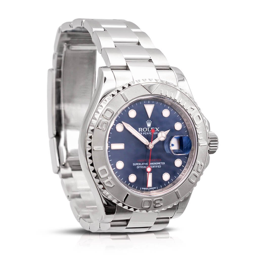 used Rolex 40mm Yachtmaster - Oystersteel & Platinum - Ref: 116622