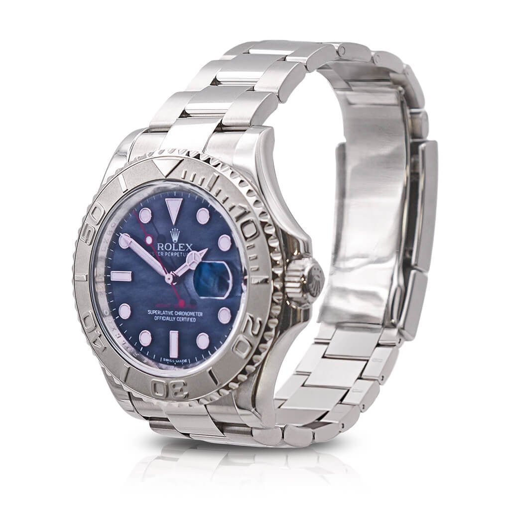 used Rolex 40mm Yachtmaster - Oystersteel & Platinum - Ref: 116622