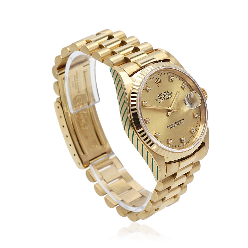 used Rolex Datejust 36mm 18ct Bracelet Watch - Ref: 16238