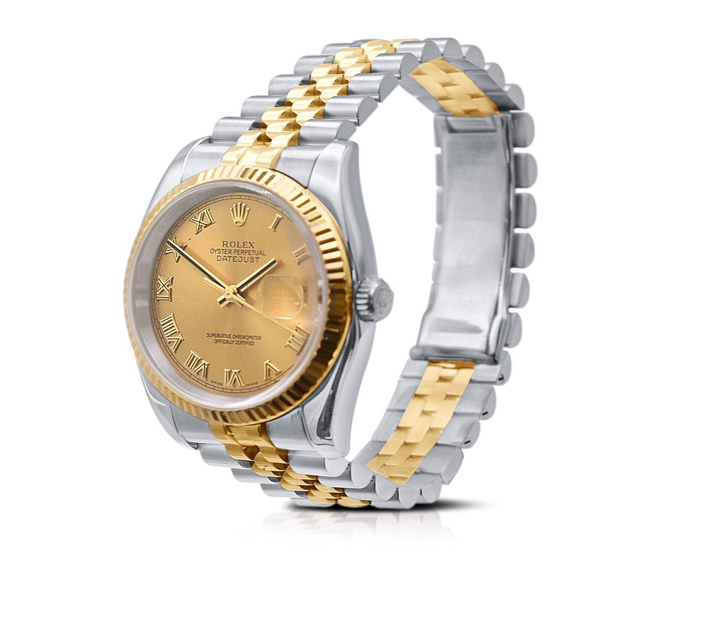 used Rolex Datejust 36mm 18ct & Steel Watch - Ref: 116233