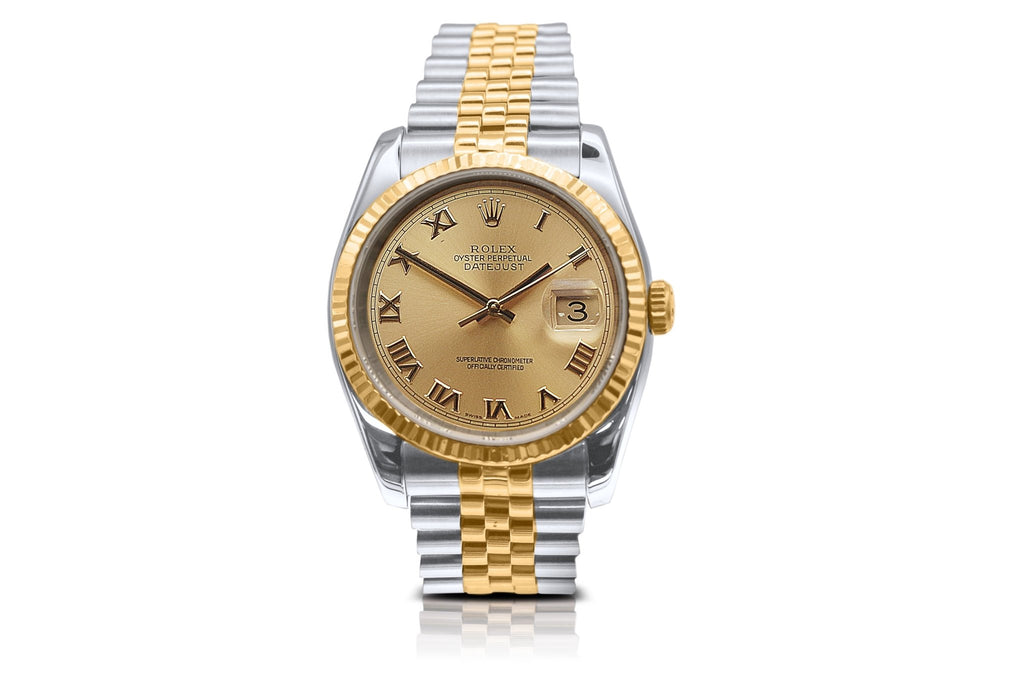 used Rolex Datejust 36mm 18ct & Steel Watch - Ref: 116233