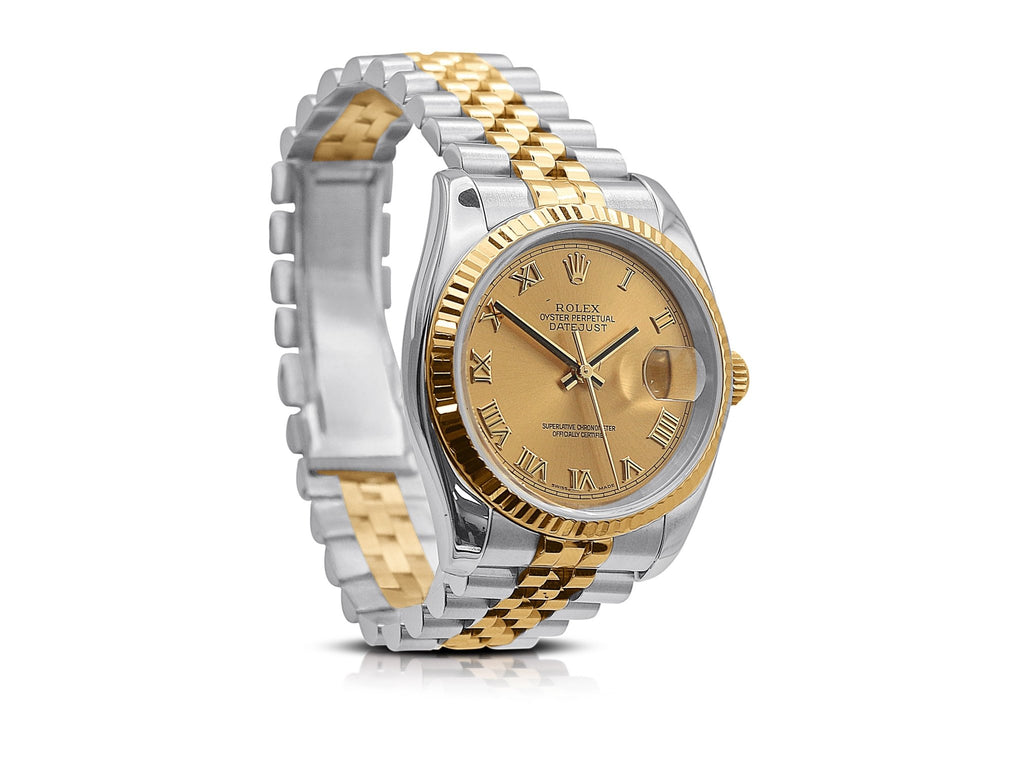 used Rolex Datejust 36mm 18ct & Steel Watch - Ref: 116233