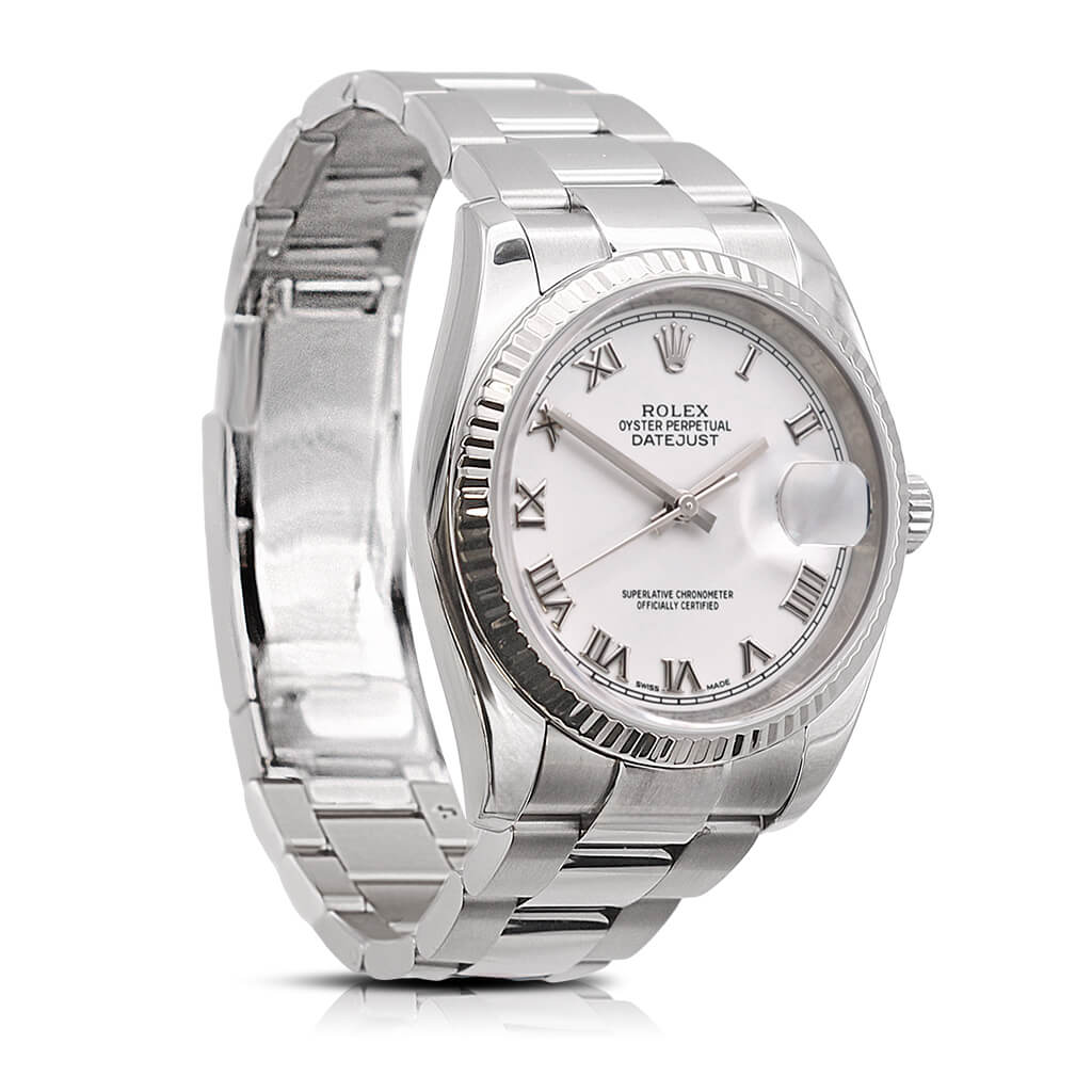 used Rolex Datejust 36mm Steel & White Gold - Ref: 116234