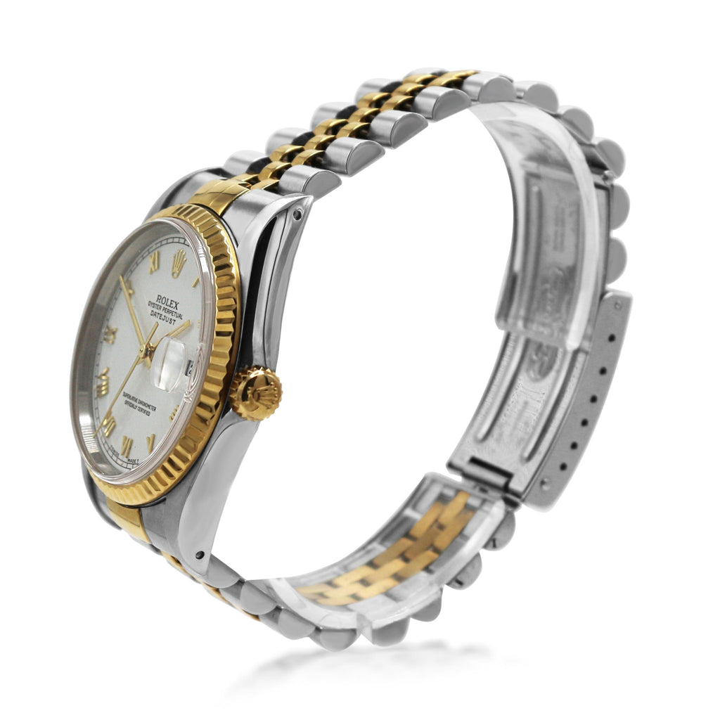 used Rolex Datejust 36mm Steel & Yellow Gold Watch - Ref: 16233