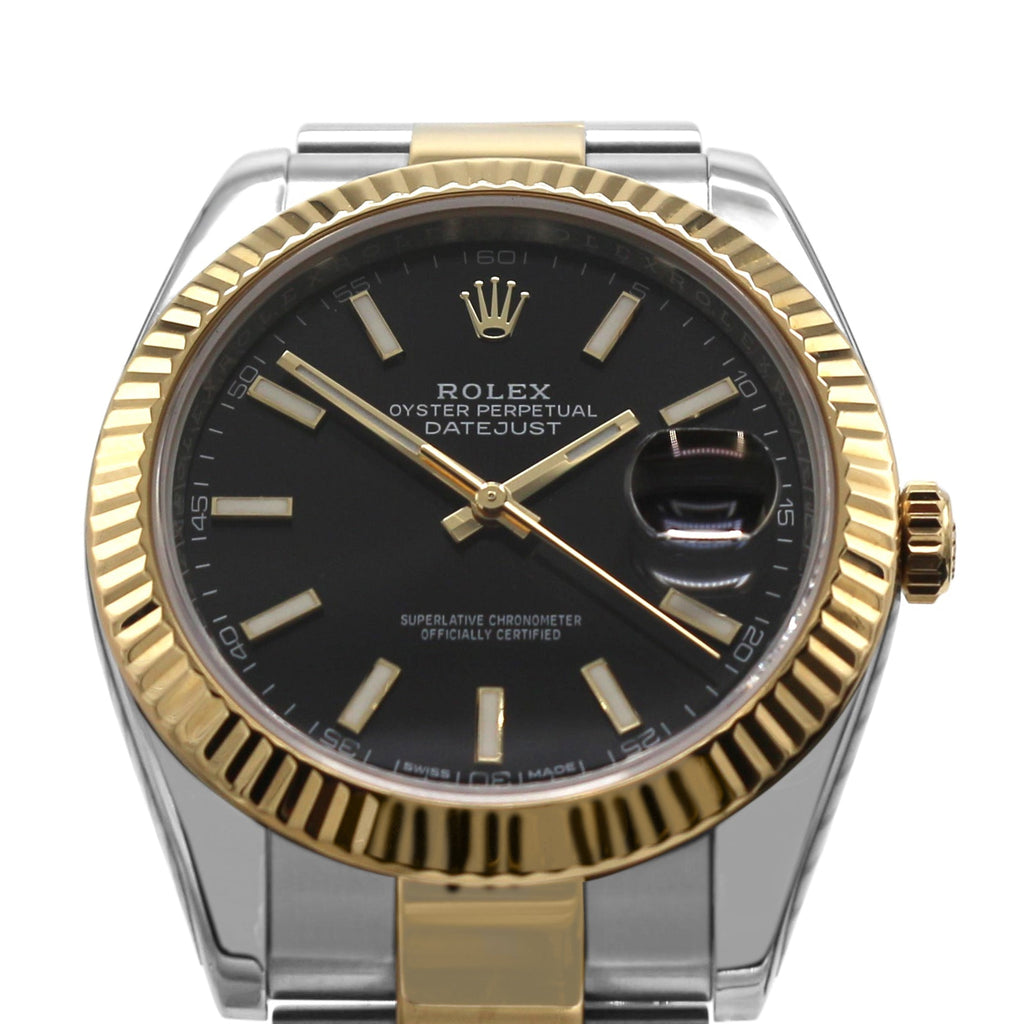 used Rolex Datejust 41mm Steel & Gold Watch - Ref: 126333