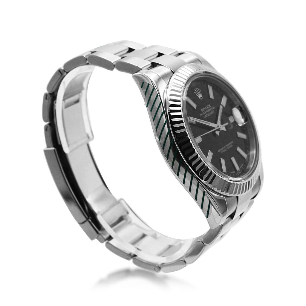 used Rolex Datejust II Black Dial 41mm Steel Watch