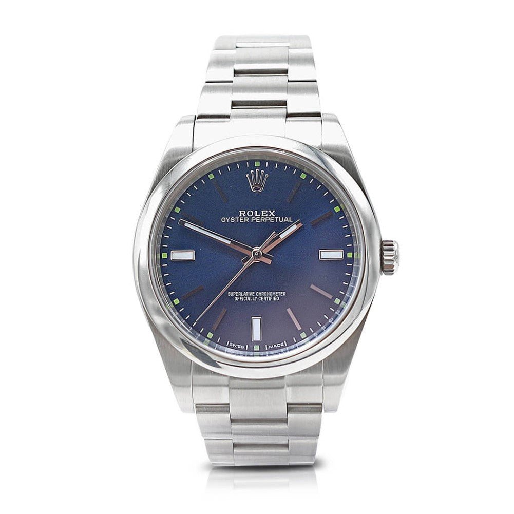 used Rolex Oyster Perpetual 39mm Steel Watch Ref 114300