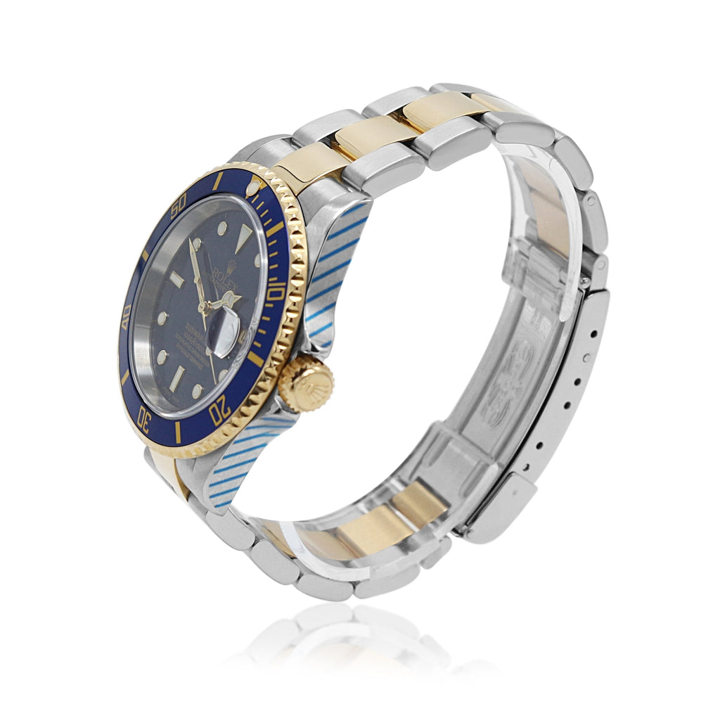 used Rolex Submariner 40mm Steel & Gold Watch - Ref: 16613