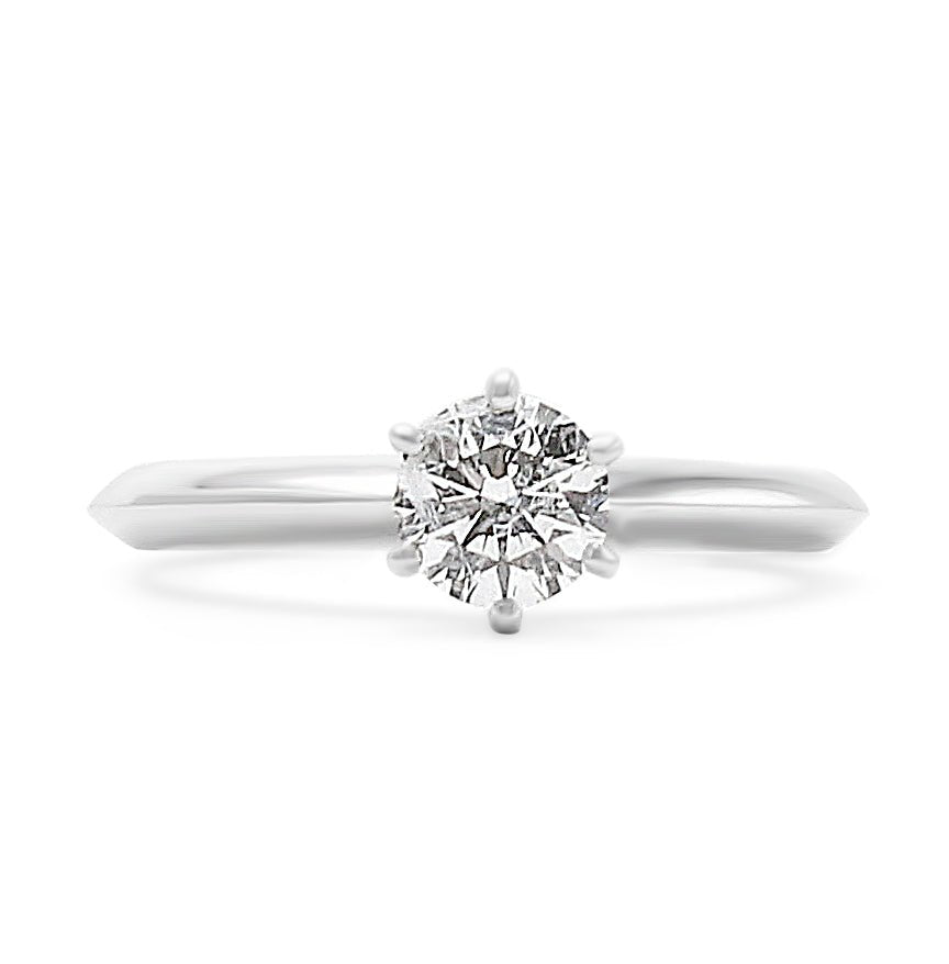 used The Tiffany Setting 0.51ct Engagement Ring - Platinum