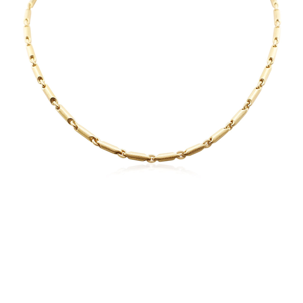 used Theo Fennell Satin/Polished Finished 16" Necklace - 18ct Yellow Gold