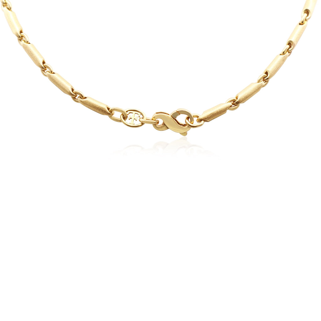 used Theo Fennell Satin/Polished Finished 16" Necklace - 18ct Yellow Gold