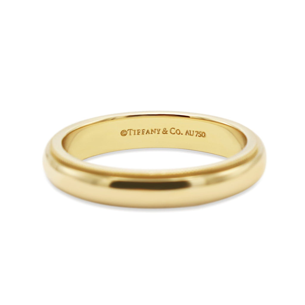 used Tiffany & Co. 4mm Milgrain Band Ring