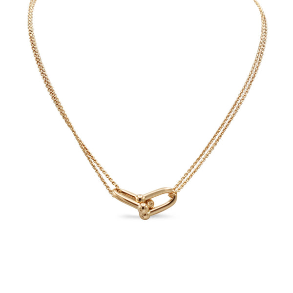 Tiffany & Co City HardWear Link Pendant on 18