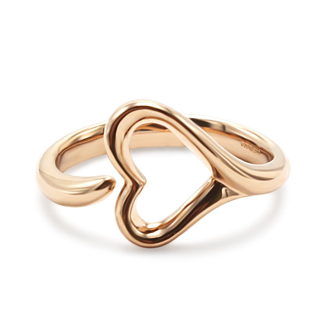 used Tiffany & Co. Open Heart Ring by Elsa Peretti - 18ct Rose Gold