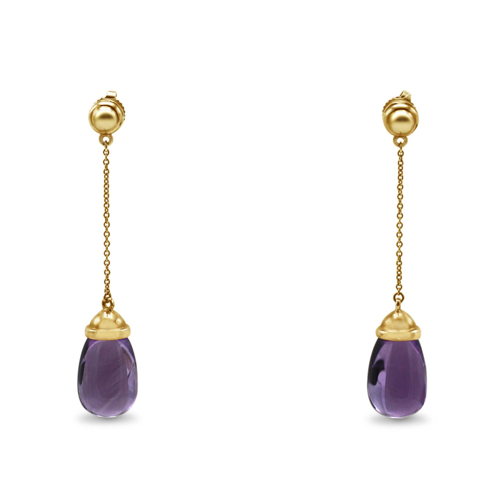 used Tiffany & Co. Paloma Picasso Amethyst Drop Earrings