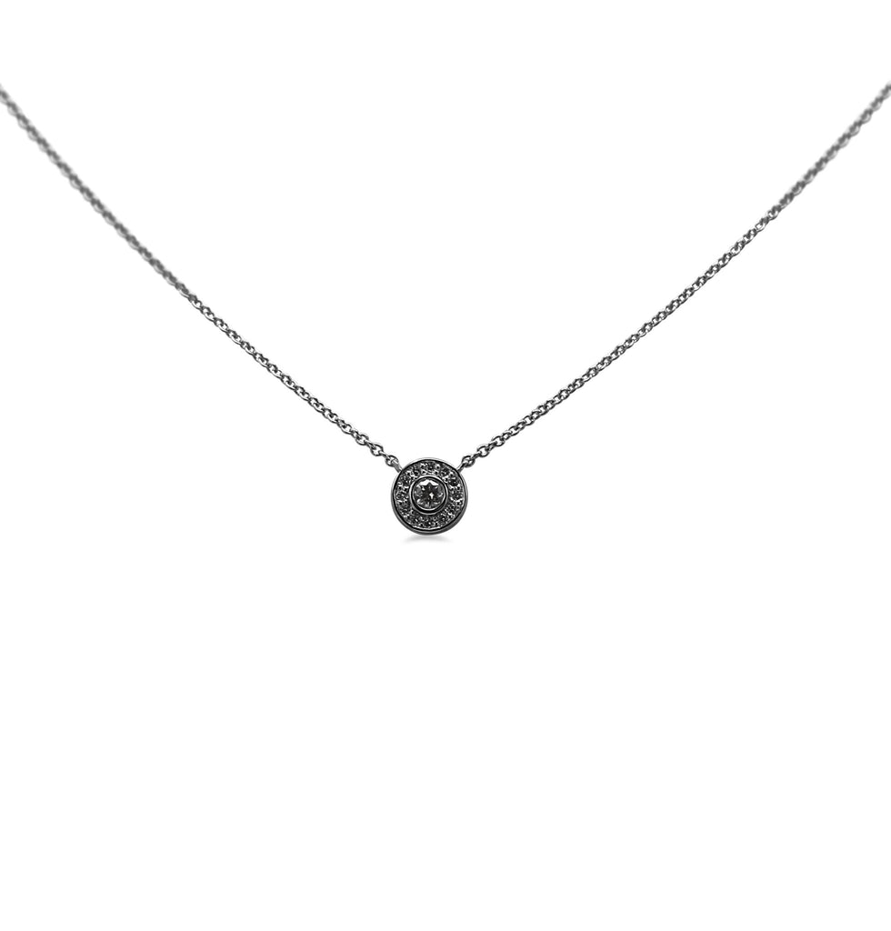 used Tiffany & Co. Soleste Diamond Pendant On Chain