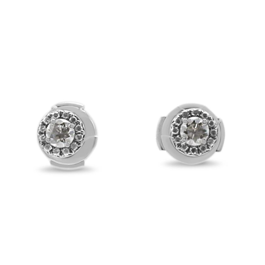 used Tiffany & Co. Soleste Platinum Diamond Earrings