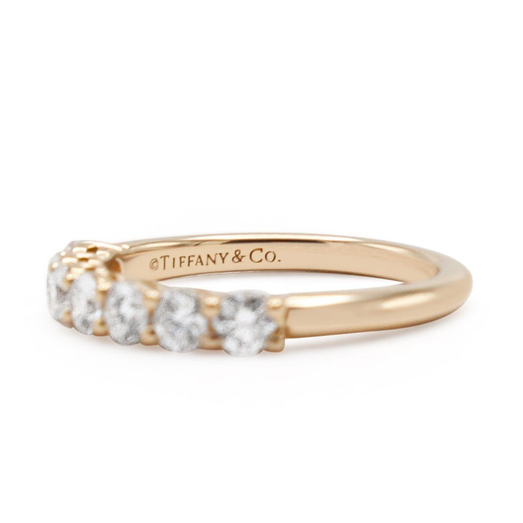 used Tiffany Forever Seven Stone Diamond Band Ring