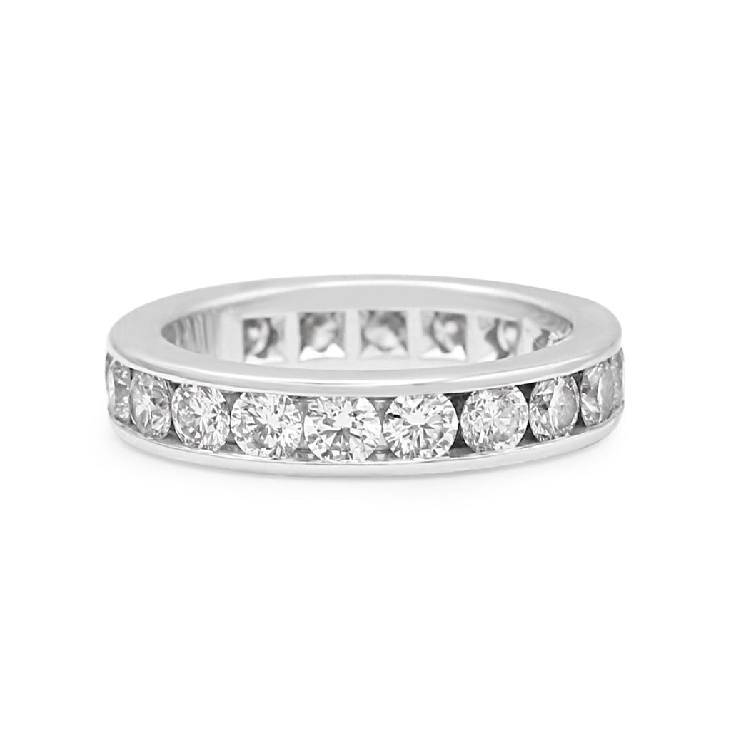 used Tiffany Full Circle Diamonds Eternity Ring - Platinum