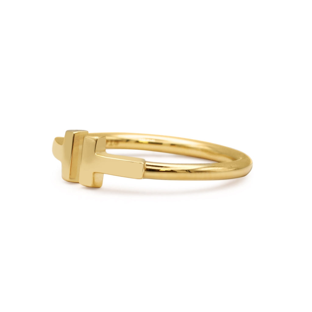 used Tiffany T Wire Ring - 18ct Gold Ring