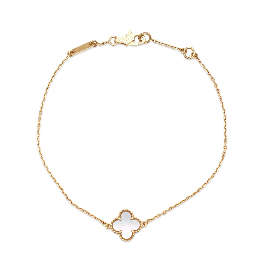 used Van Cleef & Arpels Sweet Alhambra Bracelet - 18ct Yellow Gold